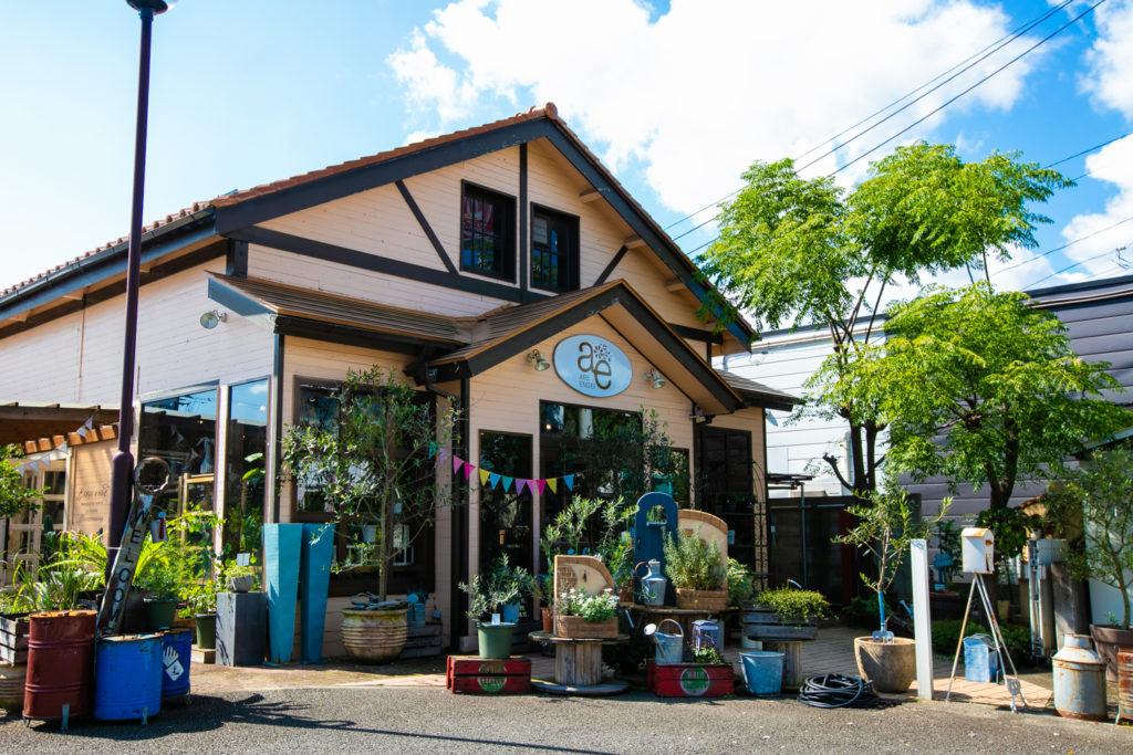 店の外観